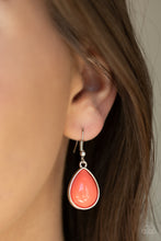 Load image into Gallery viewer, Paparazzi ~ Drop Zone ~ Orange/Coral Necklace Set