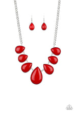 Load image into Gallery viewer, Paparazzi ~ Drop Zone ~ Purple Necklace Set
