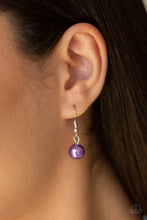 Load image into Gallery viewer, Paparazzi ~ Duchess Dior ~ Purple Pearl Necklace Set