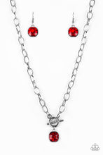 Load image into Gallery viewer, Paparazzi ~ Dynamite Dazzle ~ Red Necklace Set