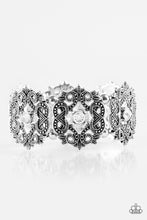 Load image into Gallery viewer, Paparazzi ~ EMPRESS-ive Shimmer ~ White Bracelet
