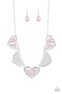 Paparazzi ~ East Coast Essence ~ Pink Necklace Set