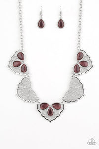 Paparazzi ~ East Coast Essence ~ Purple Necklace Set