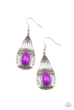 Load image into Gallery viewer, Paparazzi ~ Eastern Essence ~ Purple Earrings