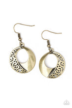 Load image into Gallery viewer, Paparazzi ~ Eastside Excursionist ~ Brass Earrings