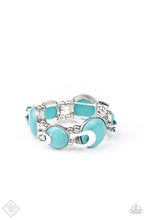 Load image into Gallery viewer, Paparazzi ~ Elemental Goddess ~ Blue Turquoise Necklace and Bracelet Set ( Fashion Fix Exclusive)