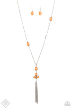 Load image into Gallery viewer, Paparazzi ~ Eden Dew ~ Orange Necklace Set (Fashion Fix Exclusive)