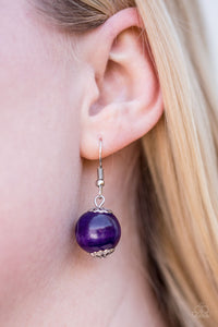 Paparazzi ~ Effortlessly Everglades ~ Purple Wooden Bead Necklace Set