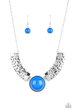 Load image into Gallery viewer, Paparazzi ~ Egyptian Spell ~ Blue Necklace Set