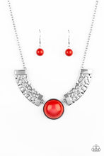 Load image into Gallery viewer, Paparazzi ~ Egyptian Spell ~ Orange Necklace Set