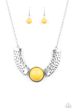 Load image into Gallery viewer, Paparazzi ~ Egyptian Spell ~ Yellow Necklace Set