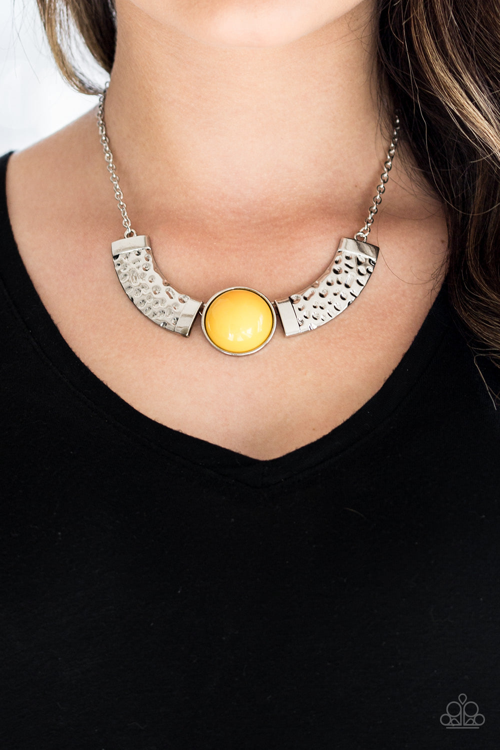 Paparazzi ~ Egyptian Spell ~ Yellow Necklace Set