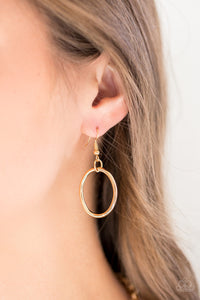 Paparazzi - Elegantly Ensnared - Gold Necklace Set - Klassy Jewelz Boutique