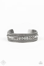 Load image into Gallery viewer, Paparazzi ~ Empress Etiquette ~ Silver Cuff Bracelet (Fashion Fix Exclusive)