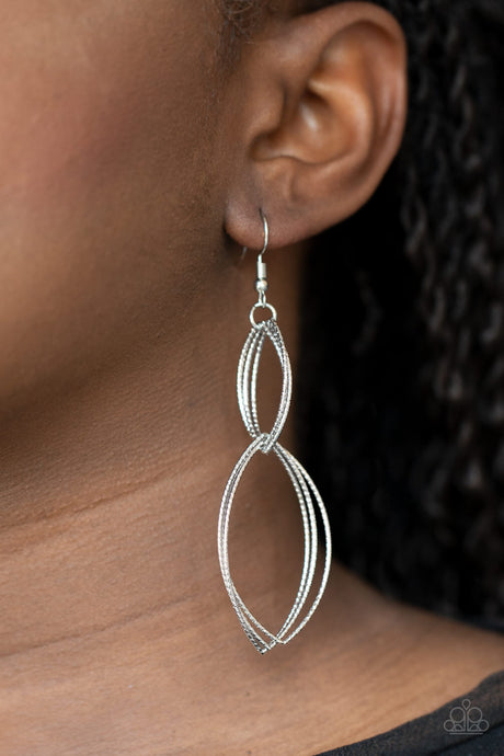 Paparazzi ~ Endless Echo ~ Silver Earrings