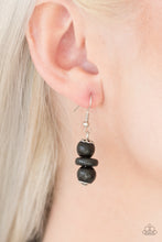 Load image into Gallery viewer, Paparazzi ~ Endless Summer ~ Black Wooden Bead Necklace Set