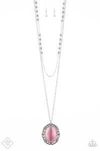 Paparazzi ~ Endlessly Enchanted ~ Pink Necklace Set (Fashion Fix Exclusive)