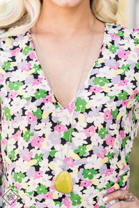 Paparazzi ~ Ethereal Experience ~ Yellow Necklace Set (Fashion Fix Exclusive)