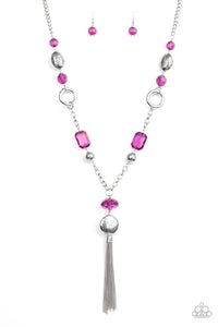 Paparazzi ~ Ever Enchanting ~ Purple Necklace Set