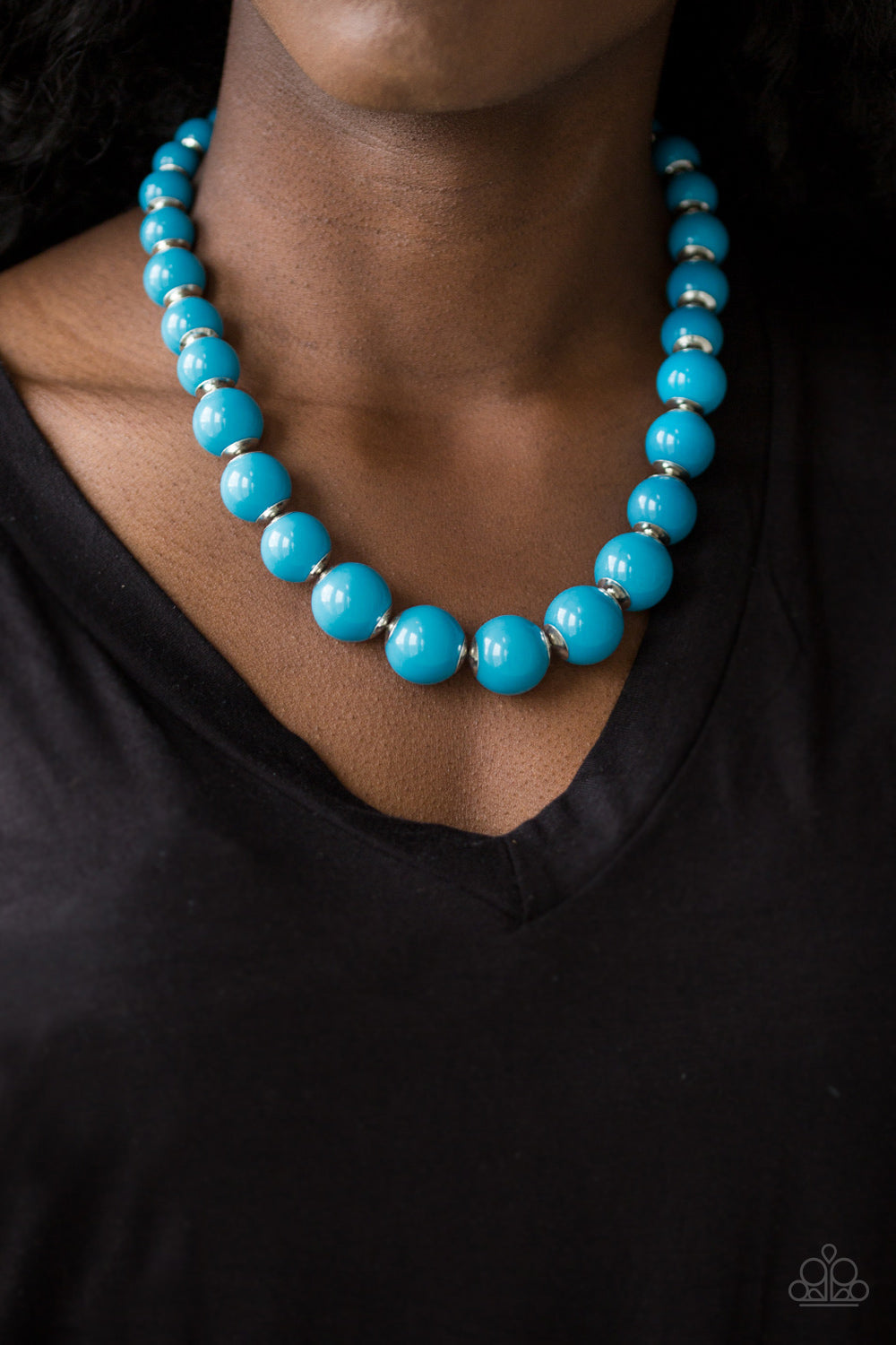 Paparazzi ~ Everyday Eye Candy ~ Blue Necklace Set