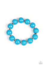 Load image into Gallery viewer, Paparazzi ~ Everyday Eye Candy ~ Blue Necklace and Bracelet Set