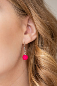 Paparazzi ~ Everyday Eye Candy ~ Pink Bead Necklace Set