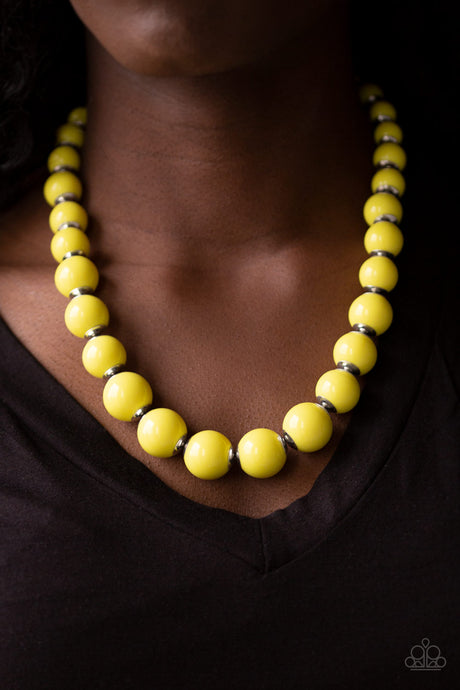 Paparazzi ~ Everyday Eye Candy ~ Yellow Necklace Set