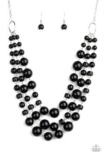 Load image into Gallery viewer, Paparazzi - Everyone Scatter! - Black Necklace - Klassy Jewelz Boutique