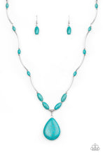 Load image into Gallery viewer, Paparazzi ~ Explore The Elements ~ Blue Necklace Set