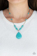 Load image into Gallery viewer, Paparazzi ~ Explore The Elements ~ Blue Necklace Set