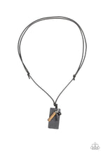 Load image into Gallery viewer, Paparazzi - Explorer Edge - Black Urban Necklace - Klassy Jewelz Boutique