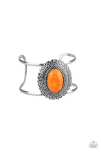 Load image into Gallery viewer, Paparazzi ~ Extra EMPRESS-ive ~ Orange Cuff Bracelet