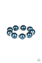 Load image into Gallery viewer, Paparazzi ~ Extra Elegant ~ Blue Pearl Bracelet