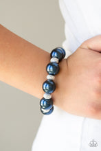 Load image into Gallery viewer, Paparazzi ~ Extra Elegant ~ Blue Pearl Bracelet