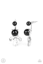Load image into Gallery viewer, Paparazzi ~ Extra Elite ~ Black Double-Sided Post Earrings