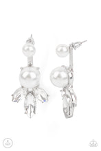 Load image into Gallery viewer, Paparazzi ~ Extra Elite ~ White Double-Sided Post Earrings