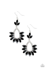 Load image into Gallery viewer, Paparazzi ~ Extra Exquisite ~ Black Earrings