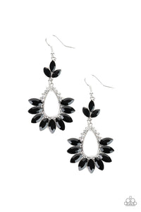 Paparazzi ~ Extra Exquisite ~ Black Earrings