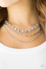 Load image into Gallery viewer, Paparazzi ~ Extravagant Elegance ~ Silver Necklace Set