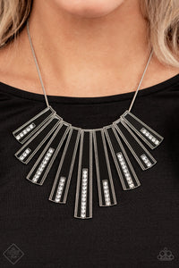Paparazzi ~ Fiercely 5th Avenue ~ Fashion Fix Complete Trend Blend ~ Black Necklace Set