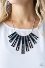 Load image into Gallery viewer, Paparazzi ~ FAN-tastically Deco ~ Blue Necklace Set