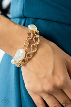 Load image into Gallery viewer, Paparazzi ~ Fiercely 5th Avenue ~ Complete Trend Blend ~ Gold Necklace Set