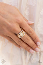 Load image into Gallery viewer, Paparazzi ~ Paparazzi ~ Fiercely 5th Avenue ~ Fashion Fix Complete Trend Blend ~ Gold Necklace Set