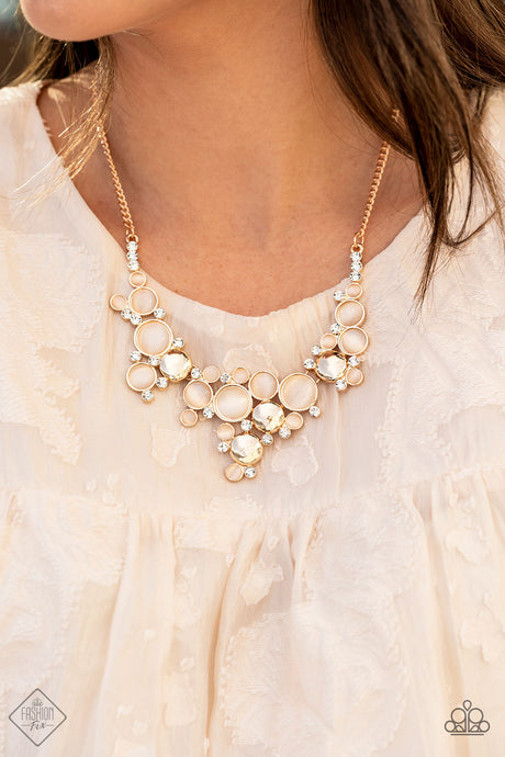 Paparazzi ~ Fairytale Affair ~ Gold Necklace Set (Fashion Fix Exclusive)