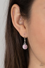 Load image into Gallery viewer, Paparazzi ~ Fairytale Affair ~ Pink Cat&#39;s Eye Stone Necklace Set