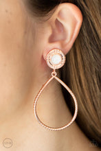 Load image into Gallery viewer, Paparazzi - Fairytale Finish - Copper Clip-on Earrings