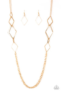 Paparazzi - Fashion Fave - Gold Necklace Set - Klassy Jewelz Boutique
