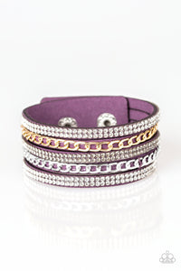 Paparazzi ~ Fashion Fiend ~ Purple Urban Bracelet
