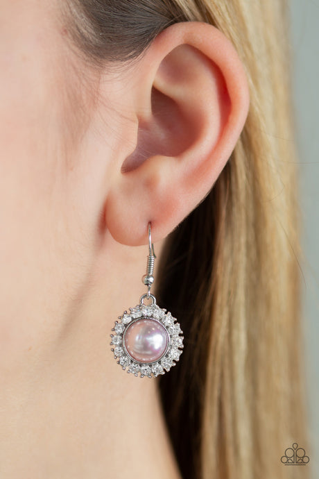 Paparazzi ~ Fashion Show Celebrity ~ Pink  Earrings