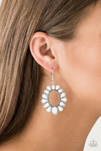 Load image into Gallery viewer, Paparazzi ~ Fashionista Flavor ~ White Earrings